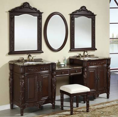 87 inch clearance bathroom vanity
